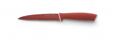 CS-GOOD4U Tomatenmesser rot 12,5 cm mit Schutzhülle 
