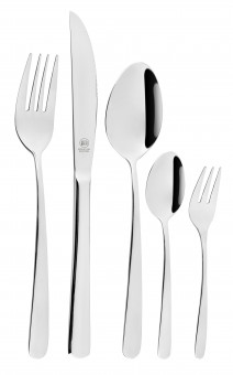 Edlon 30tlg. hochglänzend Besteck-Set in Geschenkverpackung 