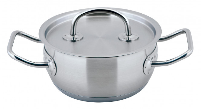 PRO-X 16 cm Bratentopf mit Deckel 
